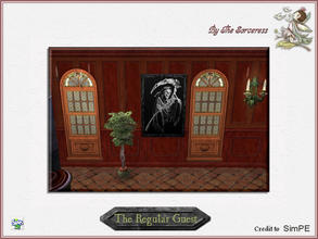Sims 2 — JJs The Haunting The Regular Guest by thesorceress — Here is the second and last set of 8 paintings in total.