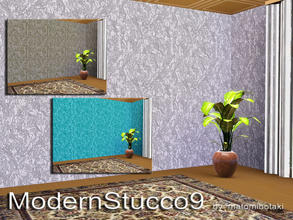 Sims 3 — ModernStucco9 by matomibotaki — Rough strucctural stucco pattern with 2 recolorable palettes, to find under