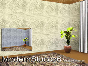 Sims 3 — ModernStucco6 by matomibotaki — Rough strucctural stucco pattern with 2 recolorable palettes, to find under