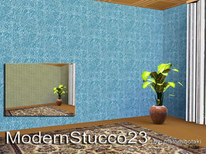 Sims 3 — ModernStucco23 by matomibotaki — Modern strucctural stucco pattern, with 2 recolorable palettes, to find under