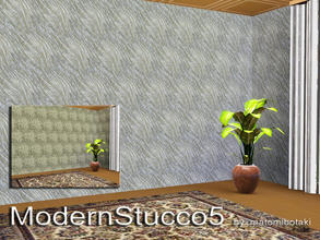 Sims 3 — ModernStucco5 by matomibotaki — Rough strucctural stucco pattern with 2 recolorable palettes, to find under