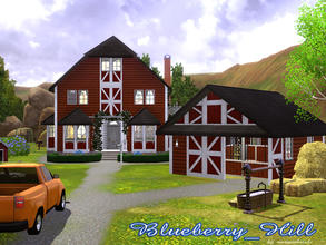 Sims 3 — Blueberry_Hill by matomibotaki — A friendly, quiet little farm near the mountains, a place to relaxe from
