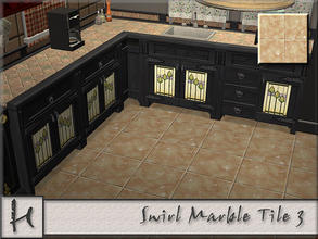 Sims 2 — Swirl Marble Tile 3 by hatshepsut — Marble tile flooring, part of the Swirl Marble Tile set