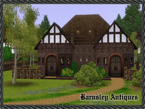 Sims 3 — Barnsley Antique Shoppe by JCIssette — This dusty old shoppe is the perfect place to find a special treasure