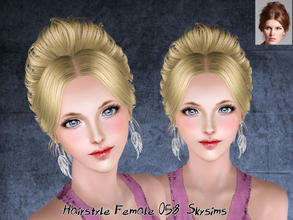 Sims 3 — Skysims Hair Adult 058 by Skysims — Female hairstyle for adult.