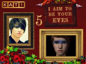 Sims 2 — I Aim To Be Your Eyes - Ryan Ross Eye Makeup - 5 by K A T ! — A sims imitation of Ryan Ross\'s eye makeup..