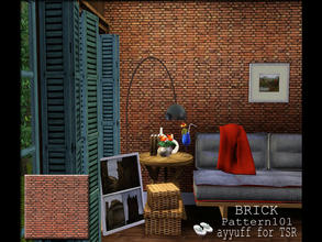 Sims 3 — Brick Pattern101 by ayyuff — Brick Pattern101