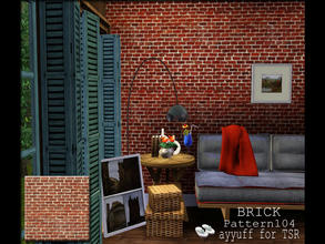 Sims 3 — Brick Pattern104 by ayyuff — Brick Pattern104