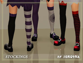 Sims 3 — Stockings for Witch A\F by bukovka — Stockings for witches. They will be warm and comfortable to move around on