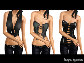 Sims 3 — Casual Top Set by saliwa — Daily and Formal Tops for your sims.