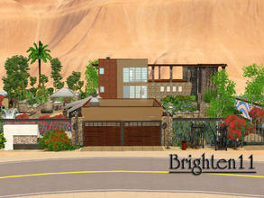 Sims 3 — Laguna Beach Grotto by Brighten11 — A 4 BR/5 BA party house, built in Lucky Palms. No custom content or stuff