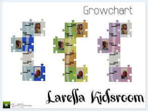 Sims 3 — Larella Kidsroom Growchart by BuffSumm — Part of the *Larella Kidsroom* ***TSRAA***