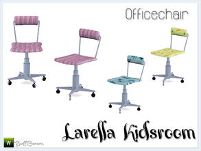 Sims 3 — Larella Kidsroom Officechair by BuffSumm — Part of the *Larella Kidsroom* ***TSRAA***