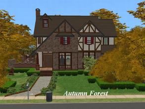 Sims 2 — Autumn Forest by millyana — Celestina Otono came across this house for sale while on a hike with other sims