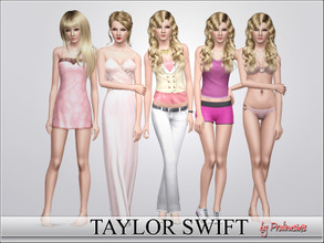 Sims 3 — Taylor Swift by Pralinesims — Taylor Alison Swift, the beautiful singer, now as a sim! For more informations