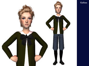 Sims 2 — Victorian Boy Suits by giasims — Two suits for your Victorian boys