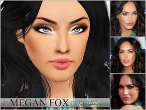 Sims 3 — Megan Fox by Pralinesims — Megan Fox, the beautiful actress, now as a sim! For more informations about her: