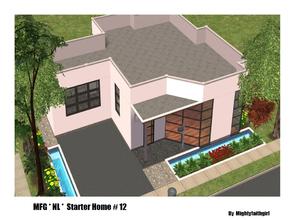 Sims 2 — MFG NL Starter #12 by mightyfaithgirl — Cute 2 bedroom 1 bathroom modern home. Perfect for a single or