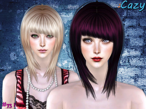 Sims 2 — IND Hairstyle - Female  by Cazy — Female hairstyle for all ages.