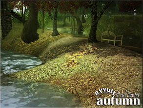 Sims 3 — Autumn Terrain Paints by ayyuff — dead leaves terrain paints..