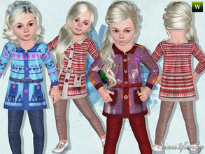 Sims 3 — 281 - Autumn toddler outfit by sims2fanbg — .:281 Autumn toddler set:. Outfit for toddler in 3