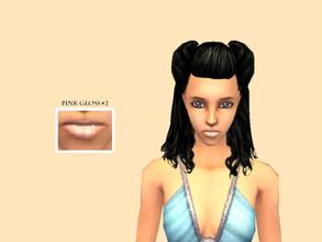 Sims 2 — _RomanticZ Set_ - Pink Lipgloss #2 by Xodess — This pink lip gloss is part of the *Romanticz Set*. Available for