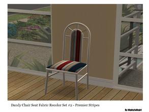 Sims 2 — MFG SH Dandy Chair Fabric SET #2 - Premier Stripes by mightyfaithgirl — Red and Royal Blue Premier Stripes Chair