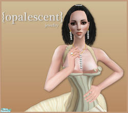 Sims 2 — {Opalescent} - Pearl Jewelry by slice — A set of elegant pearl jewelry for adult females. Each item comes in
