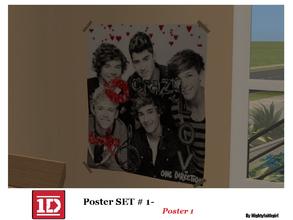 Sims 2 — MFG One Direction Poster SET #1 - Poster 1 by mightyfaithgirl — Poster 1 - a recolor of Maxi\'s \"Civic