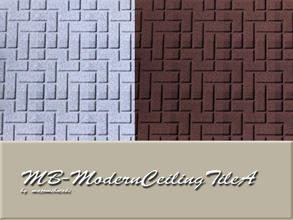 Sims 3 — MB-ModernCeilingTileA by matomibotaki — MB-ModernCeilingTileA, modern recolorable ceiling tile with strong