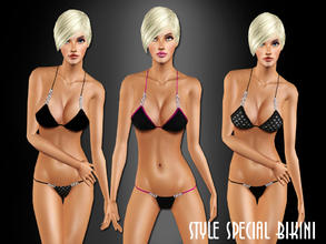 Sims 3 — Style Special Bikini by saliwa — Elegant and Special Bikinies for you. You can recolor every piece of this item.