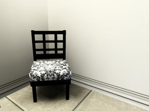 Sims 3 — Mystique Dining Room Set Chair by metisqueen2 — Dazzling chair to accompany the Mystique Dining Room Set.