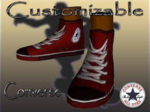 Sims 3 — Customizable Converse-Teen by terriecason — Decades of perfection needs no improvement. Update 11-24-12: