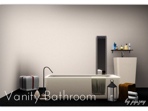 Sims 3 — Vanity Bathroom by pyszny16 — Modern and stylish batroom is perfect to small house or apartament. It's also