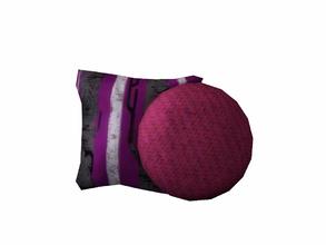 Sims 3 — Lila Pillow Pair Left by Flovv — A pair of pretty pillows.