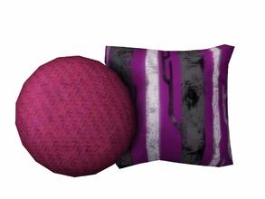 Sims 3 — Lila Pillow Pair Right by Flovv — A pretty pair of pillows.