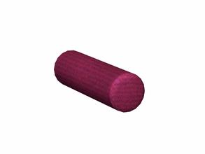 Sims 3 — Lila Cylinder Pillow by Flovv — A pretty cylindrical shaped pillow.