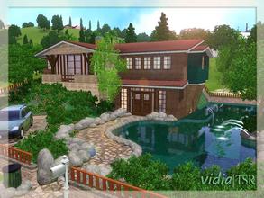 Sims 3 — V | 29 by vidia — This house for big families and their guests. It has two guest rooms. This house has a