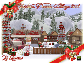 Sims 3 — Christmas dream village 2012 by jomsims — Christmas Dream Village 2012. In the spirit of the Holiday Season!(For