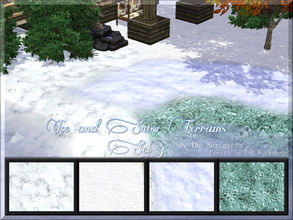 Sims 3 — Ice And Snow Terrains Set 3 by thesorceress — This is the third set of 6 Sets that have all various and