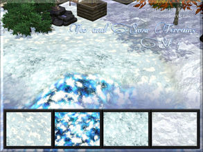 Sims 3 — Ice And Snow Terrains Set 4 by thesorceress — This is the fourth set of 6 Sets that have all various and