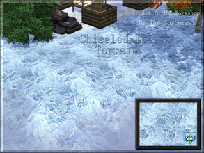 Sims 3 — JJs Chiseled Ice Terrain by thesorceress — And allready the last of 6 Sets with various and beautifull Ice and