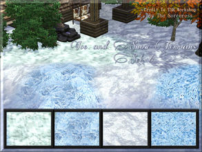 Sims 3 — Ice And Snow Terrains Set 6 by thesorceress — And allready the last of 6 Sets with various and beautifull Ice