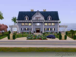 Sims 3 — Windy Ridge Colonial by Brighten11 — A 4 bedroom, 2 bath traditional Colonial home. Open floor plan! A separate