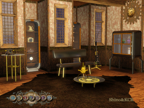 Sims 3 — Fratres - Steampunk Living by ShinoKCR — Various Steampunk Objects inspired by the Fratresproject for TSR