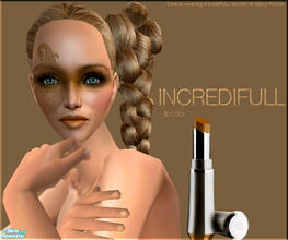 Sims 2 — IncrediFULL Lipcolor by slice — Lipstick in five fashionable colors.