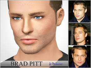 Sims 3 — Brad Pitt by Pralinesims — Brad Pitt, the handsome actor, now as a sim! For more informations about him: