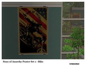 Sims 2 — Sons of Anarchy Poster Set #1 - Bike by mightyfaithgirl — This is a Recolors of Maxi\'s NightLife \"