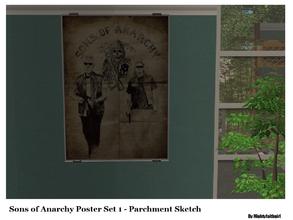Sims 2 — Sons of Anarchy Poster Set #1 - Parchment Sketch by mightyfaithgirl — This is a Recolors of Maxi\'s NightLife