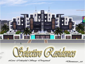 Sims 3 — Selective Residence by denizzo_ist — Selective Residence Requires; World Adventures, Ambitions, Late Night I